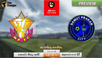 ดูบอลสด หนองบัว สมุทรปรากร ซิตี้