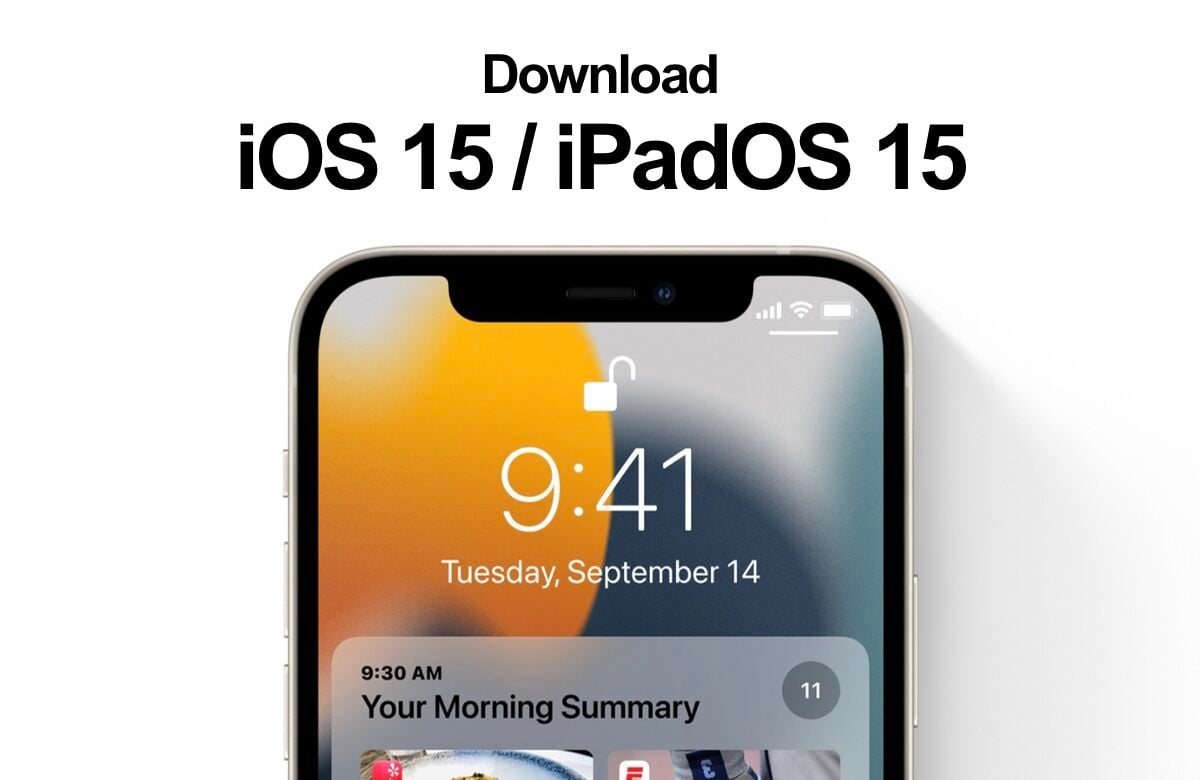 Apple iOS iPadOS 15