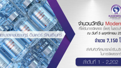 วัคซีนโควิด โมเดอร์นา