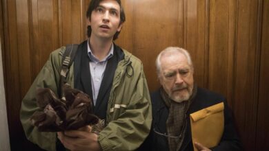 HBO GO - Succession S3 - Brian Cox and Nicholas Braun