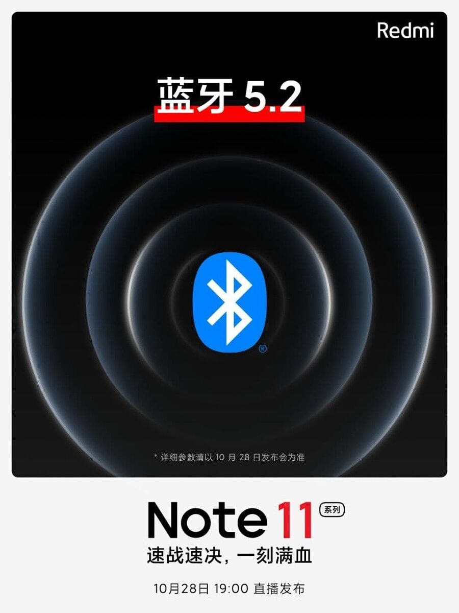 Xiaomi Redmi Note 11 Pro+ bluetooth