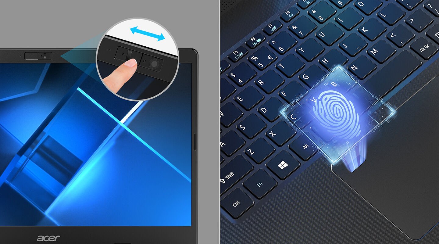 Acer TravelMate P2 ระบบรักษาความปลอดภัยเป็นเลิศ