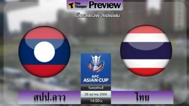 วันนี้ AIS PLAY ยิงสดศึก ชิงแชมป์เอเชีย U23 ลาว พบ ไทย