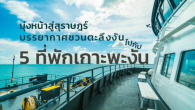 5 ที่พักเกาะพะงัน บรรยากาศชวนตะลึงงัน