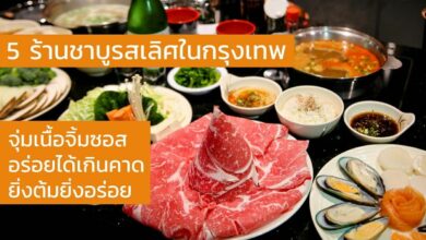 5 ร้านชาบูรสเลิศในกรุงเทพ อร่อยได้ไม่รู้สึกผิด