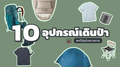 แพ็กของพร้อมลุย รวมไอเทม Naturehike