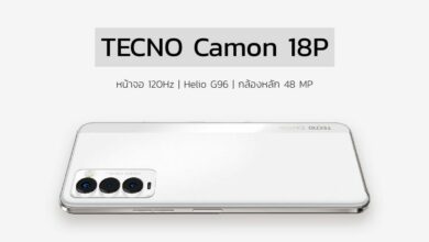 รีวิว TECNO Camon 18P