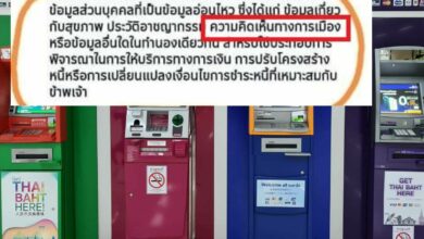 ธนาคาร ความคิดเห็นทางการเมือง