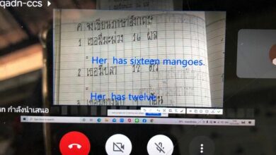 ครูสอนภาษาอังกฤษ