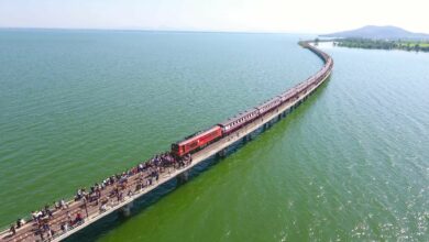 รถไฟลอยน้ำ เขื่อนป่าสัก