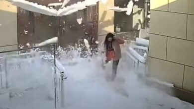 ไวรัล หิมะ จีน