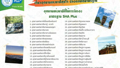 อุทยานแห่งชาติ SHA PLUS +