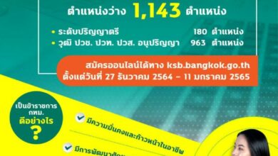 กทม. สอบข้าราชการ