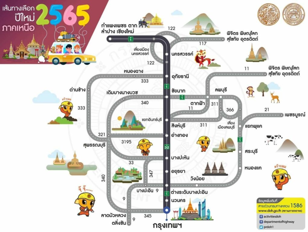 กรมทางหลวง ปีใหม่ 2565