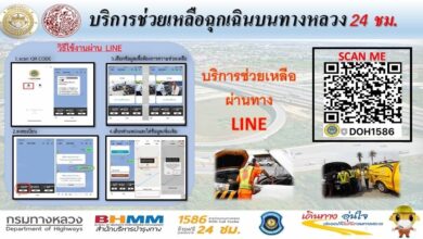 กรมทางหลวง เทศกาลปีใหม่ 2565