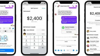 Facebook Messenger Split Payments