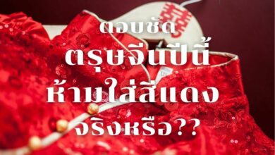 ตรุษจีนปีนี้ห้ามใส่สีแดง จริงหรือ เมื่อสีมงคลกลายเป็นประเด็น มาไขคำตอบที่นี่เลย