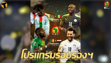 สรุปทีมเข้ารอบ 4 ทีมสุดท้าย พร้อมโปรแกรม แอฟริกา คัพ ออฟ เนชั่นส์