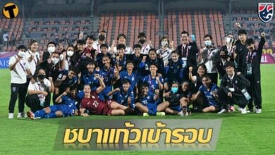 ตารางคะแนนล่าสุด ฟุตบอลหญิงชิงแชมป์เอเชีย หลังจบรอบแบ่งกลุ่ม