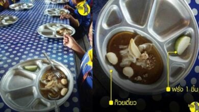 อาหารกลางวันนักเรียน