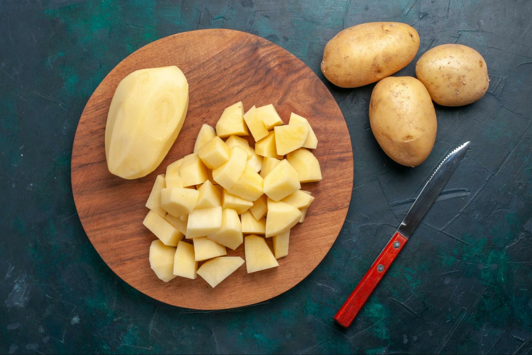 วิธีขัดกระทะให้ขาว มันฝรั่ง