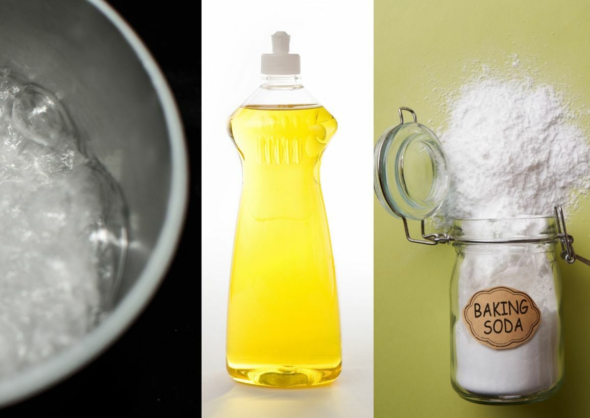 วิธีขัดกระทะให้ขาว น้ำยาล้างจาน