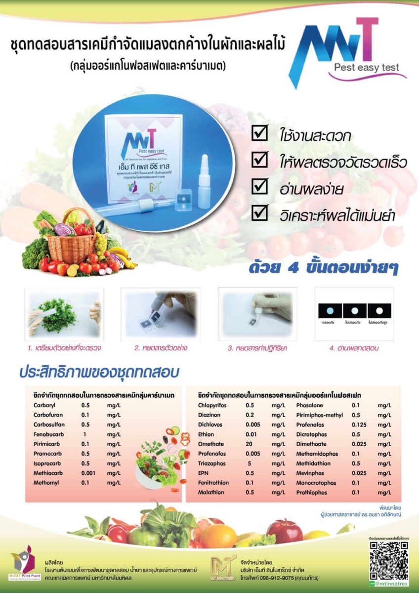 ม.มหิดล แนะกินผักปลอดภัย "เทศกาลกินผัก 7 อย่าง"
