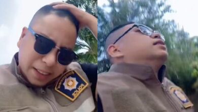 ตำรวจหนุ่มวิ่งไล่จับป้าวงไพ่