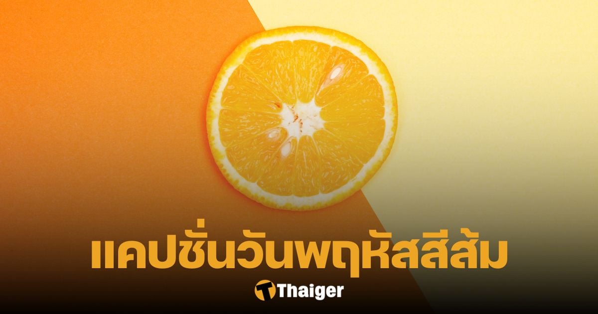 120 แคปชั่น - คำคม วันพฤหัสบดีสีส้ม 2566 แจ่มกระแทกตา ฮากระแทกใจ | Thaiger  ข่าวไทย