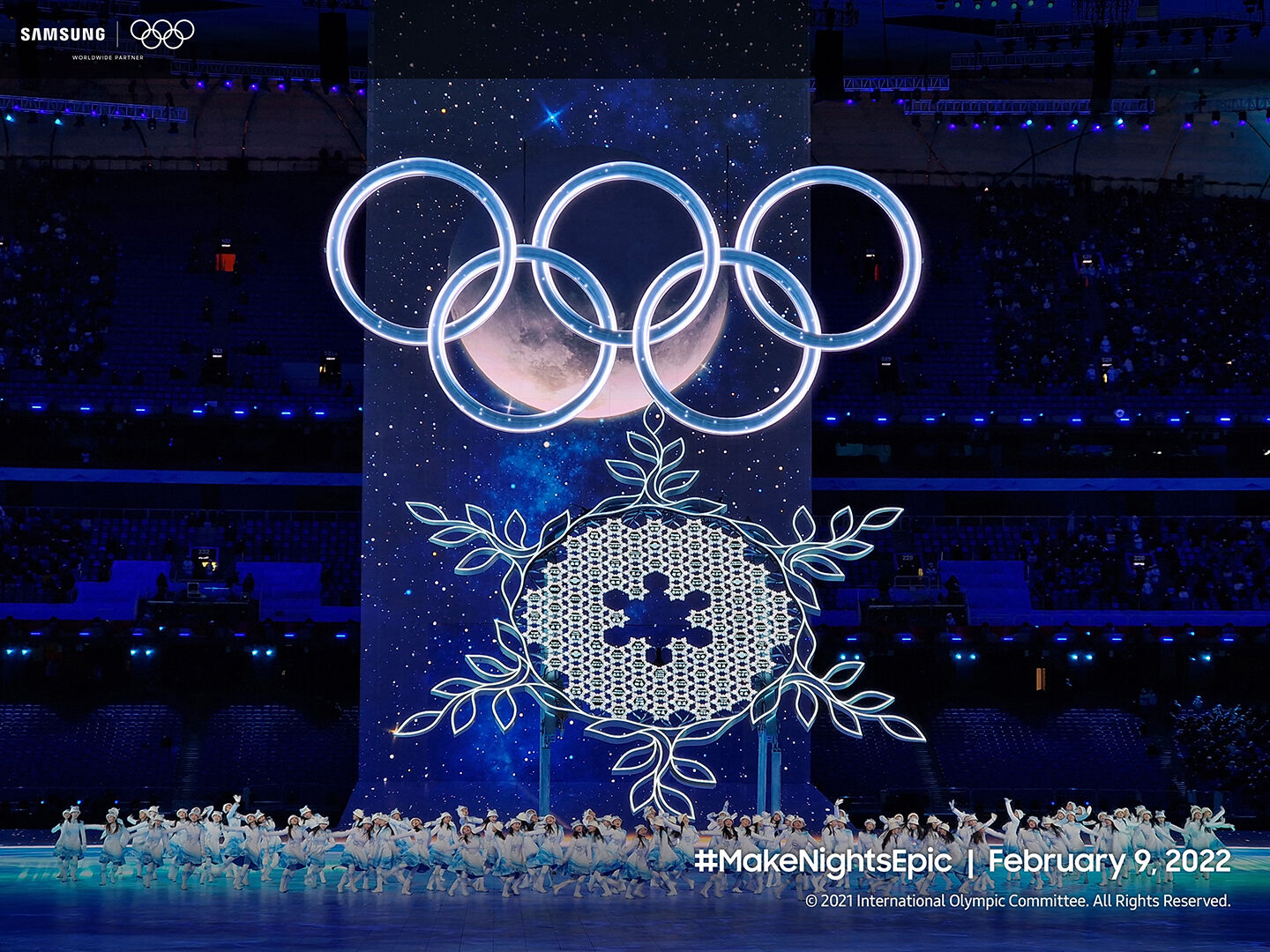 พิธีเปิดโอลิมปิกฤดูหนาวปักกิ่ง 2022 #withGalaxy S22