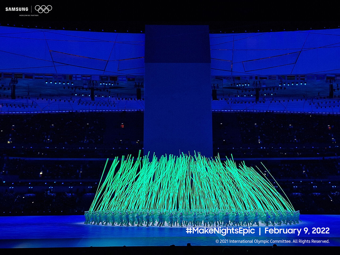 พิธีเปิดโอลิมปิกฤดูหนาวปักกิ่ง 2022 #withGalaxy S22
