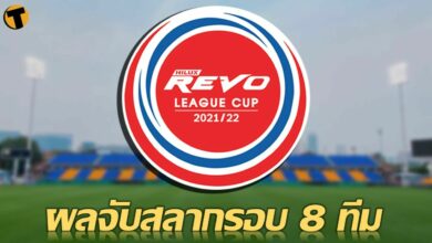 เช็คที่นี่ ผลการจับสลากประกบคู่ รีโว่ ลีกคัพ รอบ 8 ทีมสุดท้าย