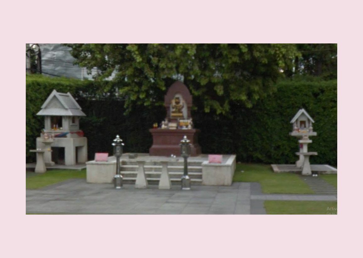 สถานที่ขอแฟน พระตรีมูรติ Asiatique