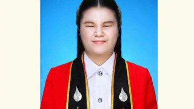 น้องอ้อม อักษรเบรลล์