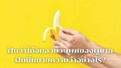 ฝันว่าจับอวัยวะเพศชาย