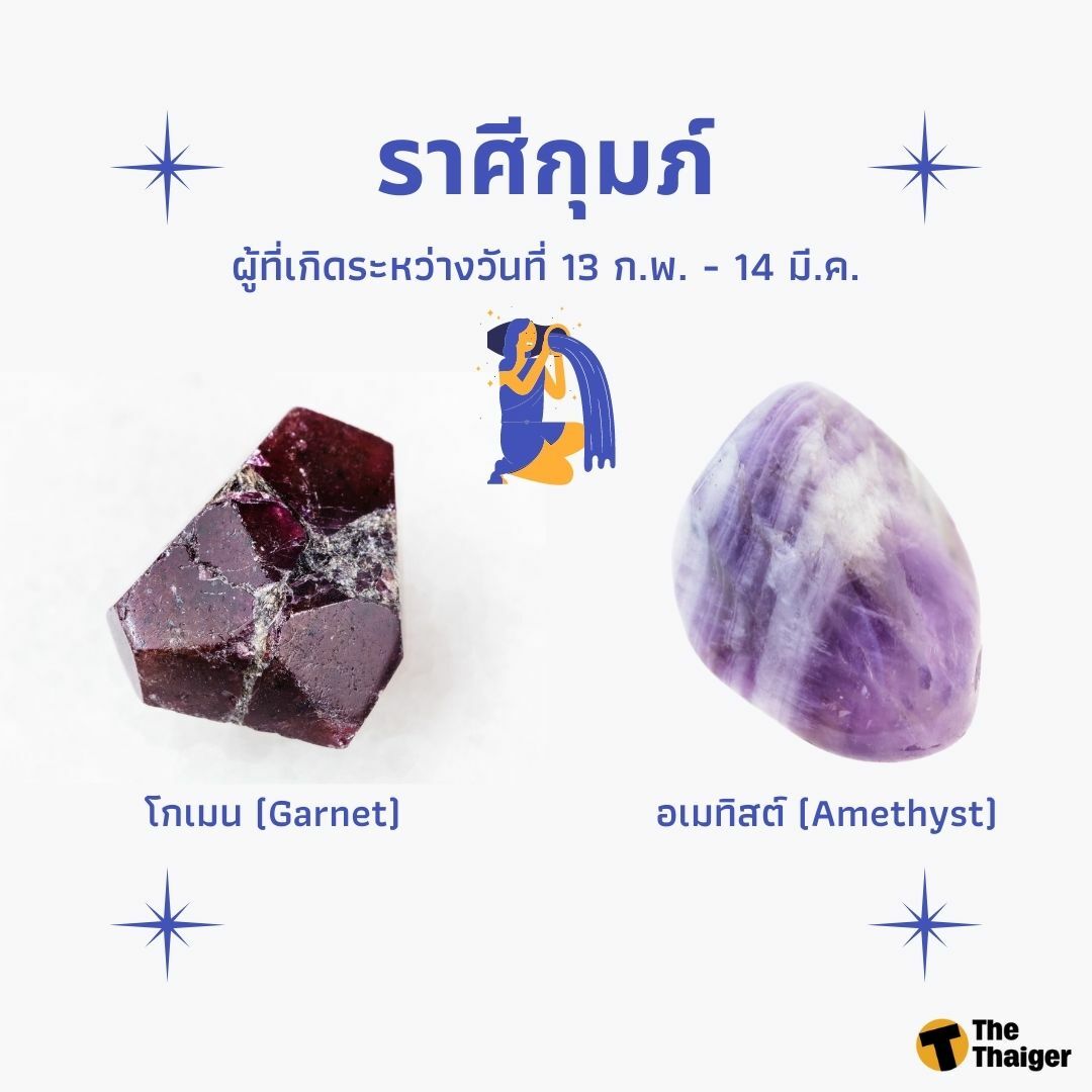 หินประจำราศี 2565 กุมภ์