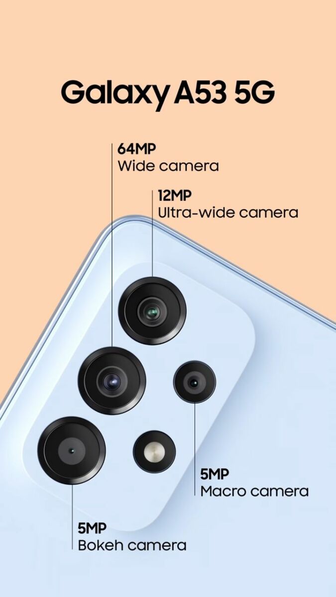 Galaxy A53 กล้อง
