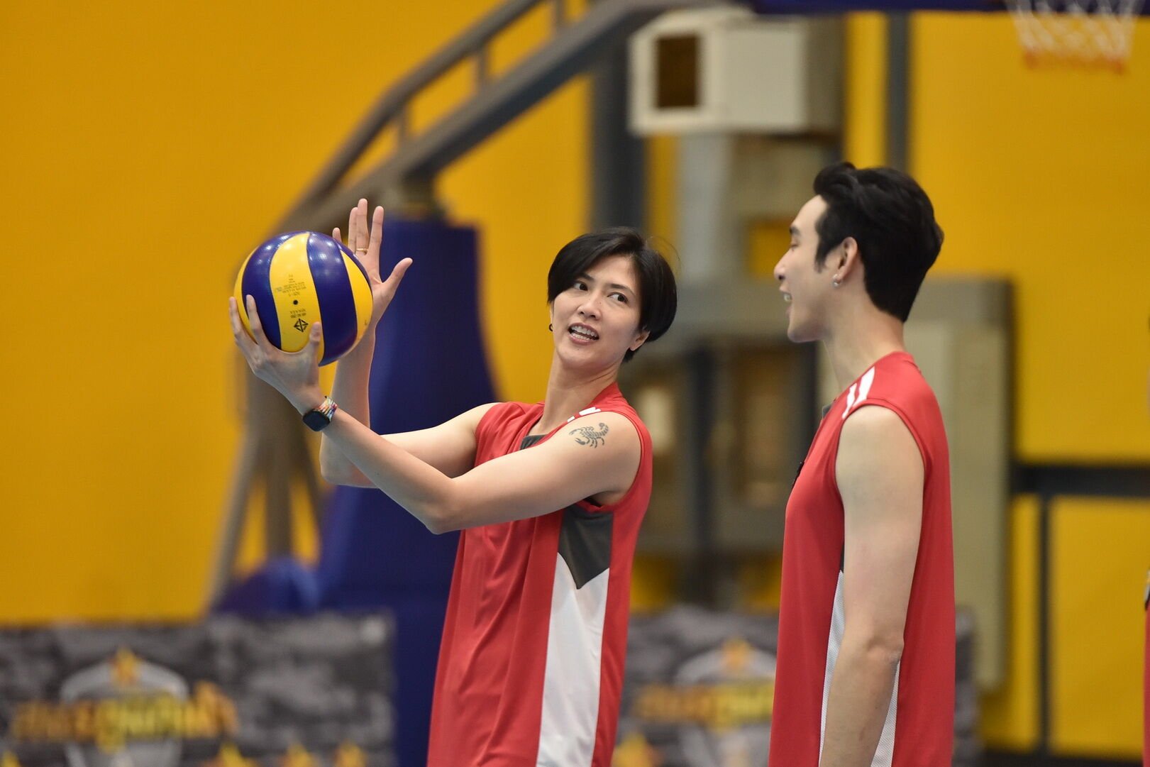 เซ้นส์ ลุยรายการใหม่! “สมรภูมิกีฬา ALL STAR CHALLENGE” วอลเลย์บอล