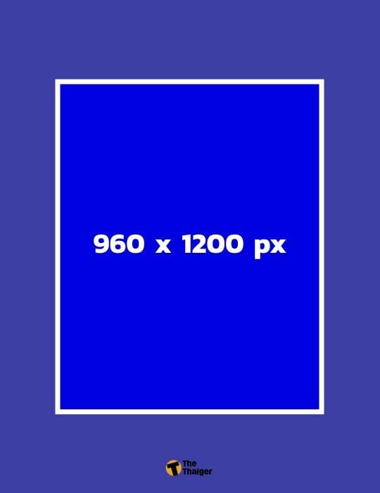 ขนาดรูป Facebook แนวตั้ง