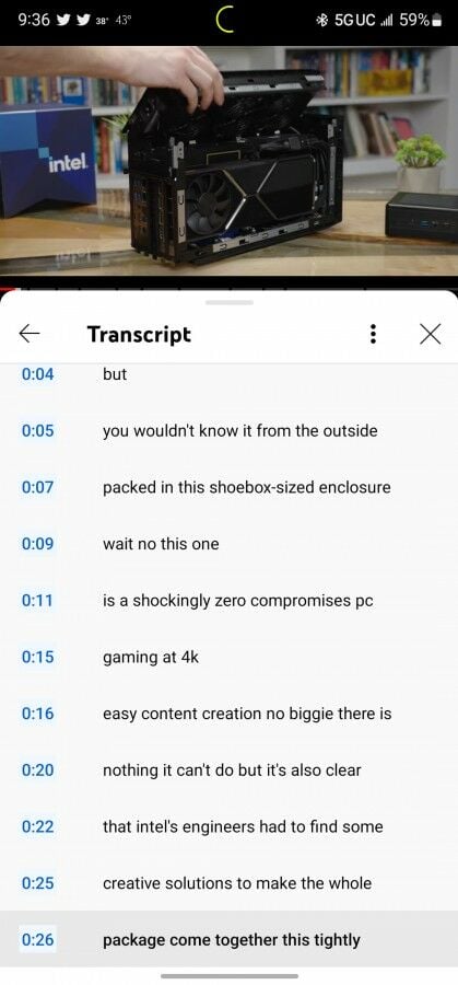 Youtube Transcription