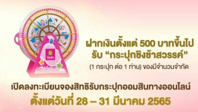ฝากเงิน กระปุกกออมสิน