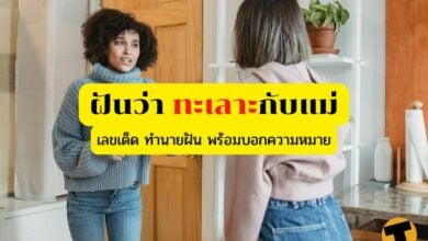 ฝันว่า ทะเลาะกับแม่