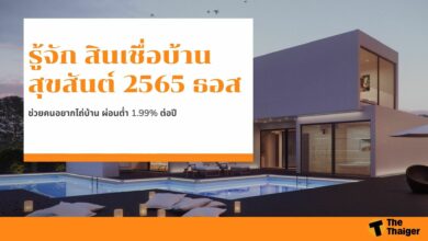 สินเชื่อบ้านสุขสันต์ 2565 ธอส