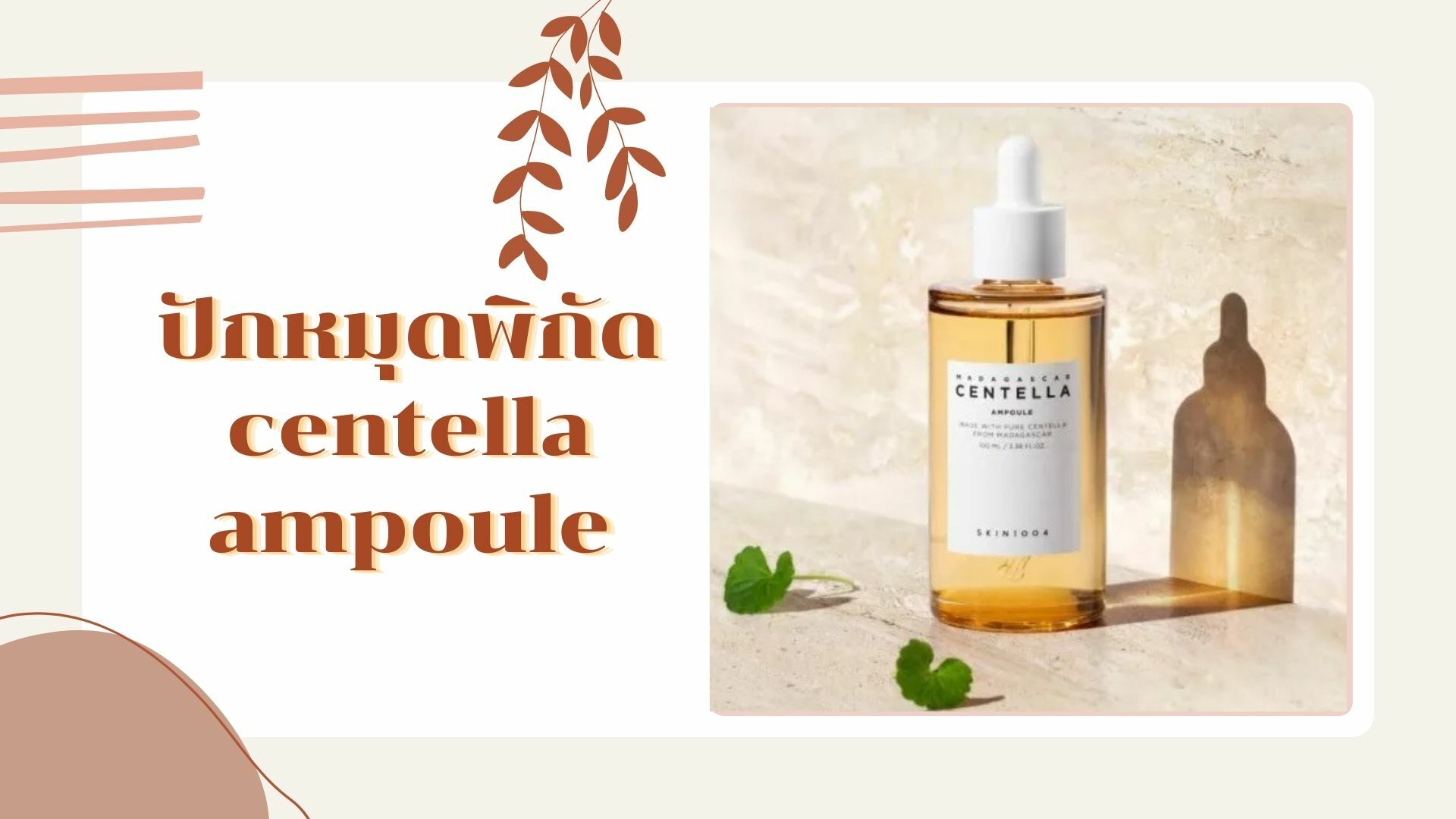 centella ampoule ซื้อ