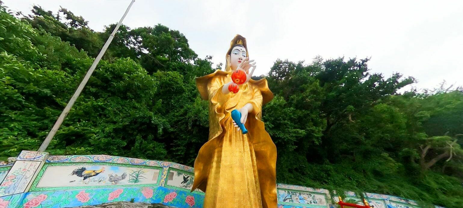 ที่เที่ยวบางแสน 2565 ติดทะเล เที่ยวใกล้กรุงเทพ ในวันหยุด ศาลเจ้าแม่เขาสามมุข