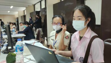 รับสมัครอาสากาชาด สายด่วน สปสช. 1330