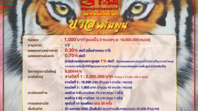 สลากออมทรัพย์ ธอส. ชุดขาลเพิ่มพูน