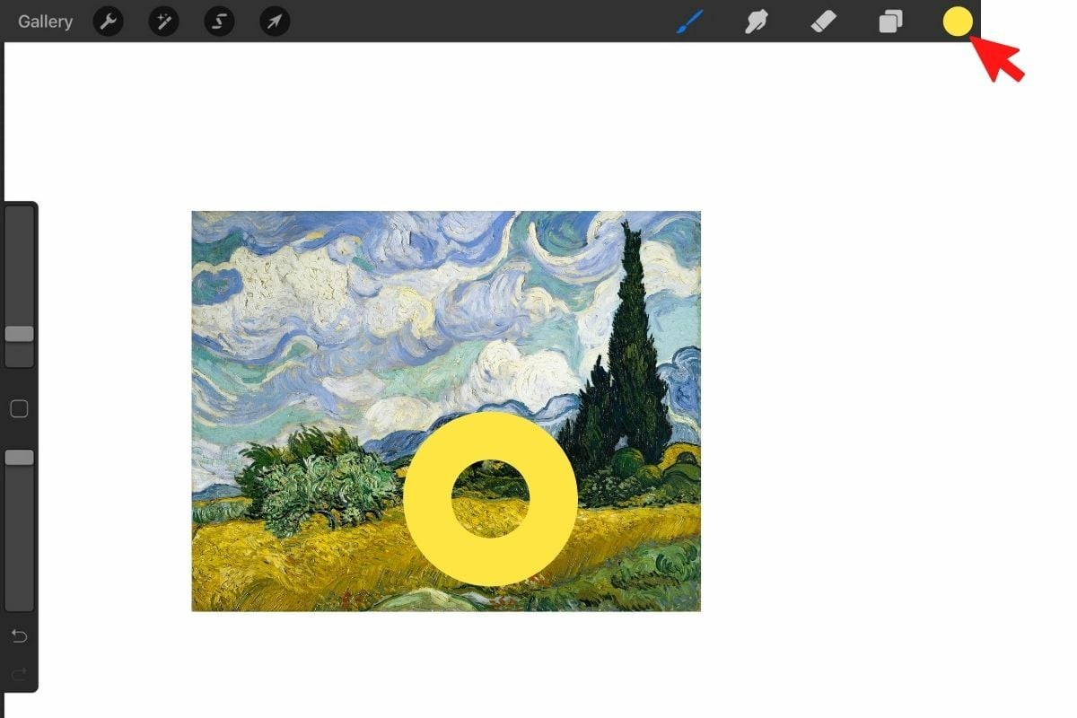 วิธีดูดสี Eyedropper Tool