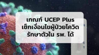 เกณฑ์ UCEP Plus ผู้ป่วยโควิด