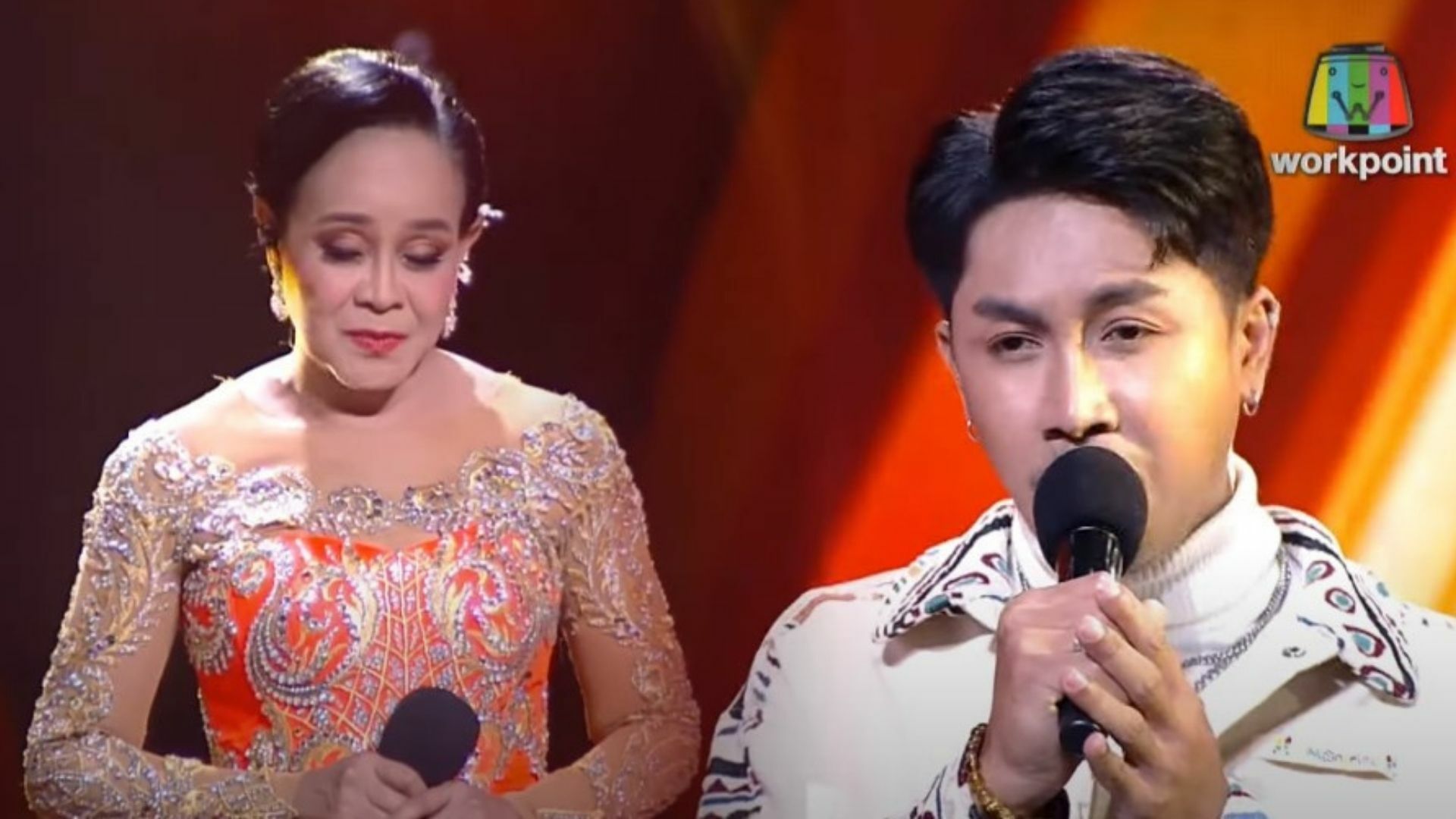 ตรี ชัยณรงค์ ซึ้งใจ จนน้ำตาคลอ ในรายการร้องข้ามกำแพง เฉลยคู่ร้อง คือไอดอลที่ตัวเองชอบ